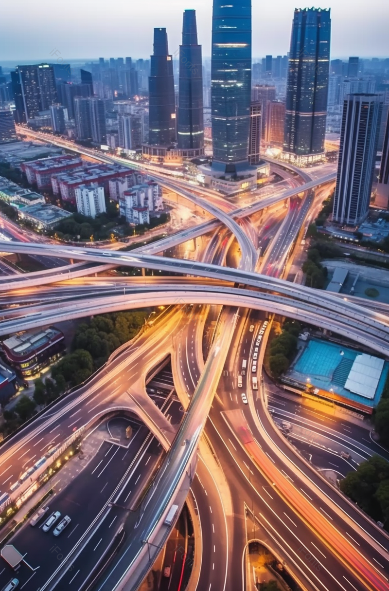 北京国贸夜景立交桥摄影图,高清,摄影图,摄影图片,图片大全,摄影图免费下载